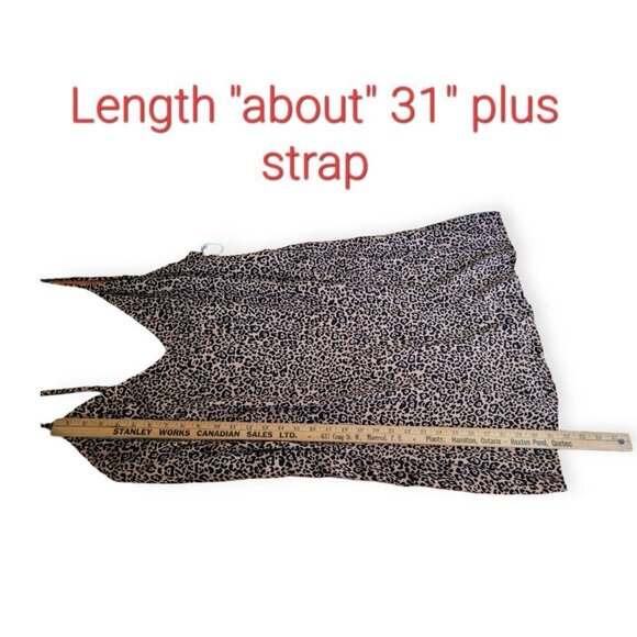 Reformation Marlowe Mini Dress 2X Leopard New - Picture 11 of 16